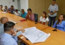 Israel Santillán encabeza mesa de trabajo para atender inundaciones en Avenida México, Nuevo Nayarit