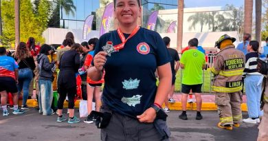 ¡Hasta lo más alto! Bombera vallartense vuelve a conquistar la Carrera Vertical