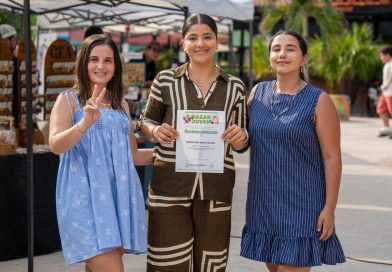 Más de 30 jóvenes emprendedores se beneficiaron al participar en el Bazar “Back to School”