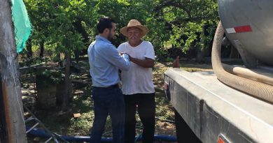 Gobierno de Bahía de Banderas lleva apoyo de saneamiento a Aguamilpa