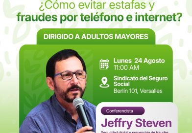 Brindará DIF conferencia a adultos mayores para evitar fraudes 