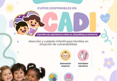 DIF Bahía de Banderas anuncia cupos disponibles en el CADI San Vicente