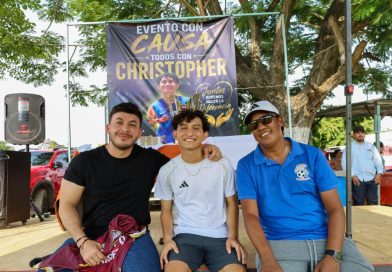 Israel Santillán se suma al cuadrangular con causa en apoyo a Christopher