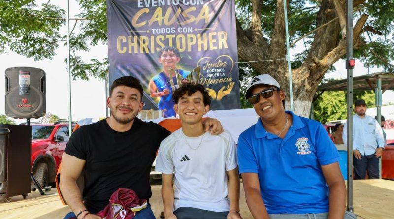 Israel Santillán se suma al cuadrangular con causa en apoyo a Christopher