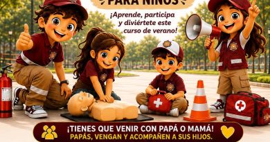 Protección civil y bomberos invita a niñas y niños del municipio a su taller de verano