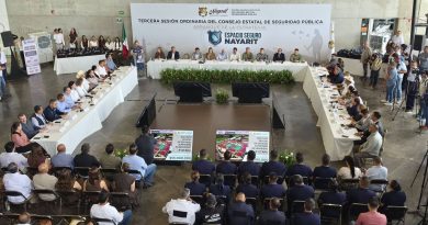 Participa Israel Santillán en la Tercera Sesión Ordinaria del Consejo Estatal de Seguridad Pública