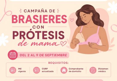 DIF impulsa campaña de brasieres con prótesis de mama