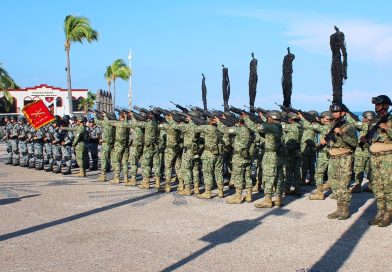 Puerto Vallarta rinde homenaje a los Héroes de Chapultepec en el 179 Aniversario de su gesta histórica