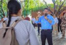 Israel Santillán visita el Jardín de Niños “Emilia Ferreiro” y la Escuela Primaria Manuel Peña Ávila
