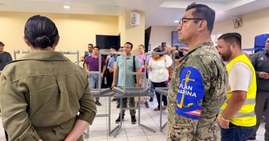 La XII Zona Naval visita posibles refugios para los habitantes