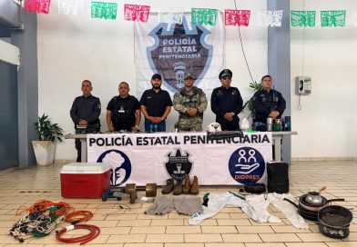 Aseguran presunta droga y objetos prohibidos durante revisión en CEINJURE