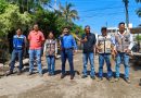 Israel Santillán supervisa avance de obra en la calle 5 de Febrero de Punta de Mita Israel Santillán supervisa avance de obra en la calle 5 de Febrero de Punta de Mita