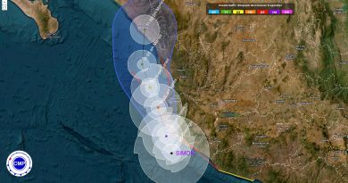 Huracán Simón: prevén mayor acercamiento a Cabo Corrientes y Puerto Vallarta entre domingo y lunes