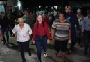 Jasmín Bugarín lleva apoyo a familias afectadas por Rachel en Nayarit