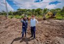 Supervisa Héctor Santana trabajos de reparación del emisor de aguas negras 