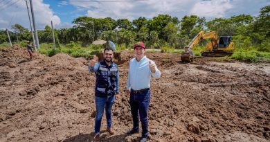 Supervisa Héctor Santana trabajos de reparación del emisor de aguas negras 