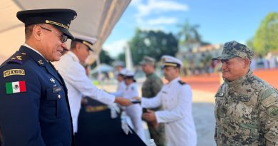 Se realiza la “Ceremonia de los 205 años del nacimiento de la Armada de México»