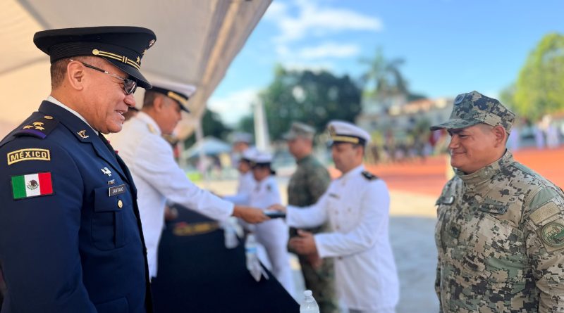 Se realiza la “Ceremonia de los 205 años del nacimiento de la Armada de México»