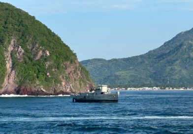 Realizan hundimiento del ex buque «Cora» como parte del Sistema Arrecifal Artificial de Colima 