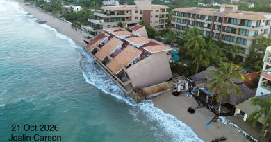 Héctor Santana pide la urgente para demoler torre de Punta Paraíso en San Pancho