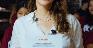 Daniela Sahagún se registra para coordinar la organización de Morena