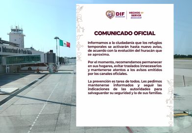 Aeropuerto de Puerto Vallarta extiende cierre hasta el martes por huracán Simón