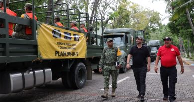 Sedena y Gobierno Municipal coordinan acciones ante el huracán Simon