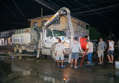 Oromapas refuerza labores de desazolve ante las lluvias por el huracán Simón
