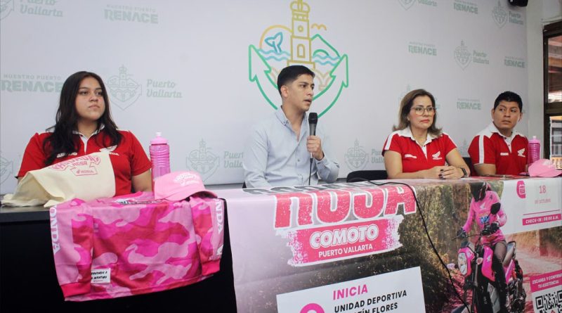 Invitan a mujeres motociclistas a participar en la Rodada Rosa