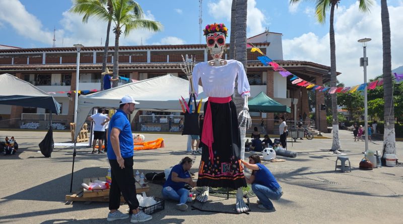 ¡Vuelve la tradición! La Catrina y 50 figuras llegan al Malecón de Vallarta
