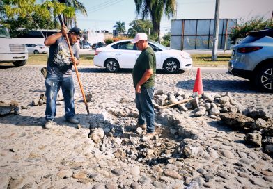 Solicitan 1.5 millones de pesos adicionales para reparar calles en Puerto Vallarta