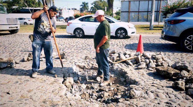 Solicitan 1.5 millones de pesos adicionales para reparar calles en Puerto Vallarta