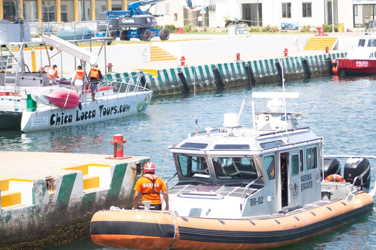 Simulacro Nivel de Protección III  Puerto Vallarta, seguridad, socorristas.