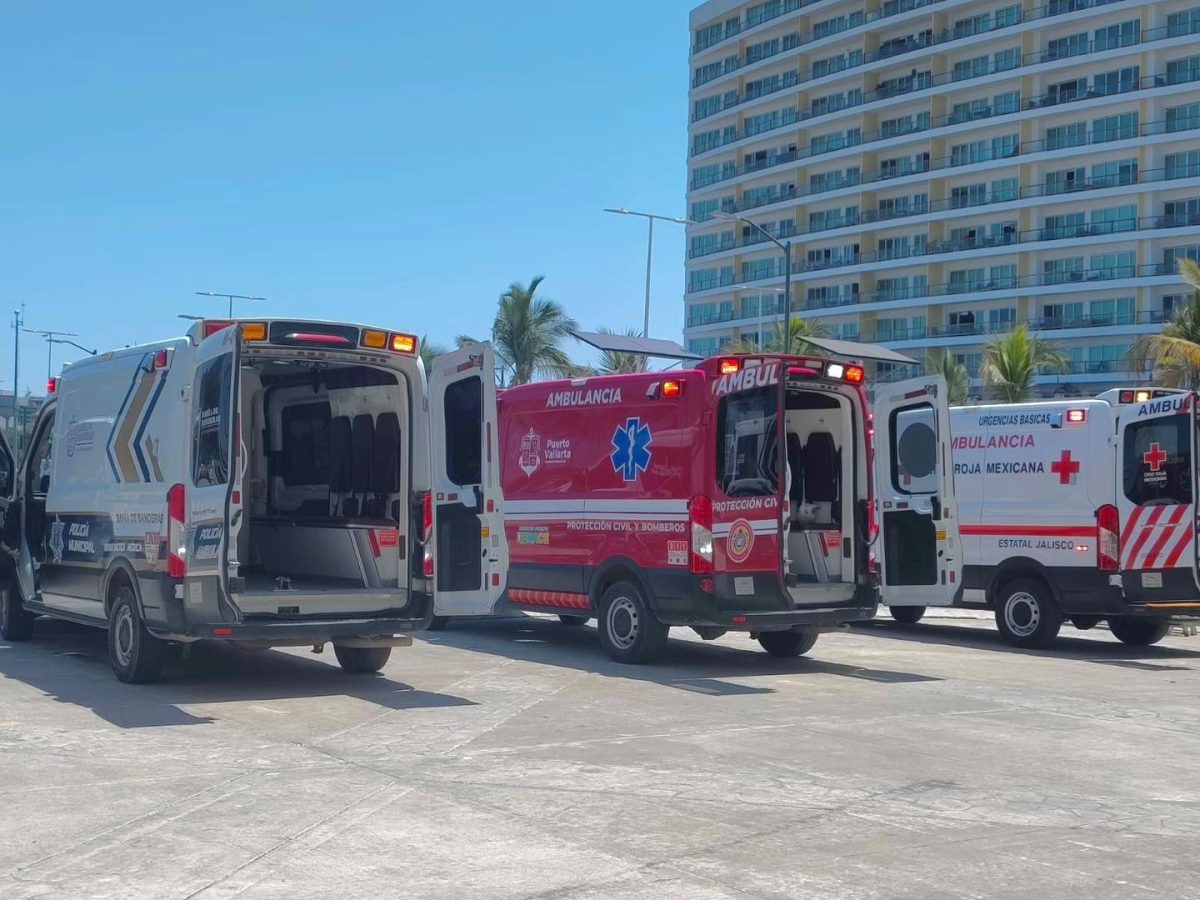 Simulacro ASIPONA Seguridad, Socorristas Bahia de Banderas