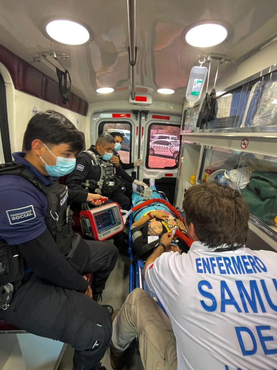 Simulacro ASIPONA Seguridad, Socorristas Bahia de Banderas