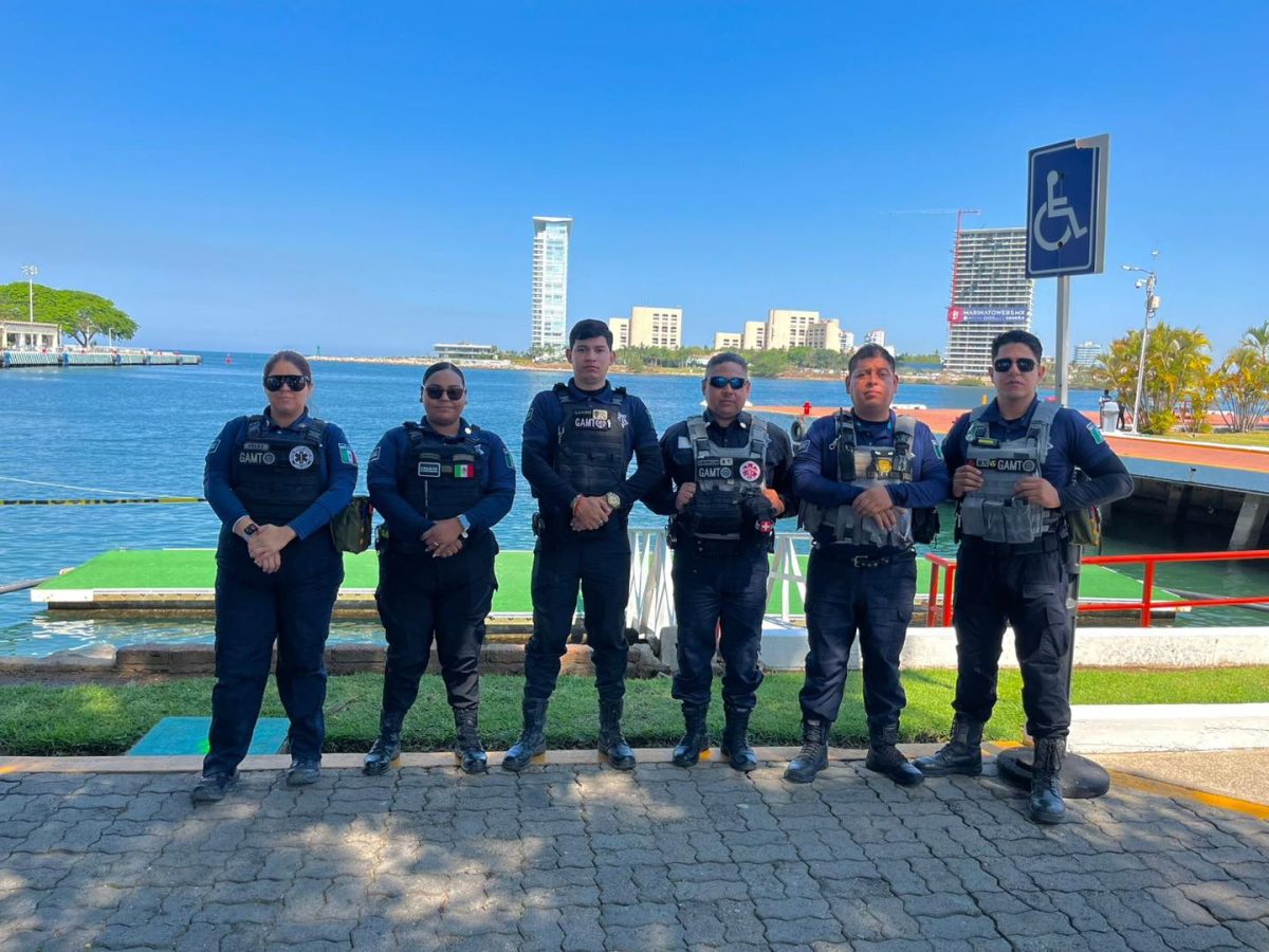 Simulacro ASIPONA Seguridad, Socorristas Bahia de Banderas