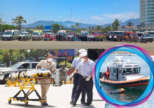 simulacro ASIPONA Bahia de Banderas